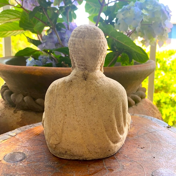 Accents Natural Stone Buddha Candle Holder Poshmark